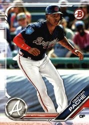 2019 Bowman Prospects Cristian Pache #BP-62 card