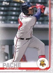 2019 Topps Pro Debut Base Set Cristian Pache #193 card