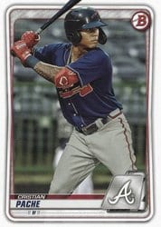 2020 Bowman Prospects Cristian Pache #BP-5 card