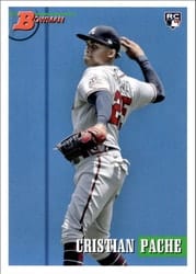 2021 Bowman Heritage Base Set Cristian Pache #13 card