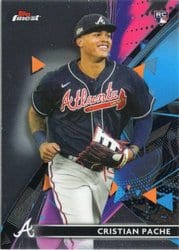 2021 Finest Base Set Cristian Pache #97 card
