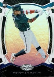 2021 Panini Chronicles Certified Cristian Pache #20 card