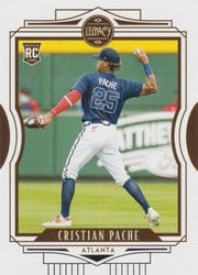 2021 Panini Chronicles Legacy Cristian Pache #19 card