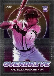 2021 Panini Chronicles Overdrive Cristian Pache #11 card