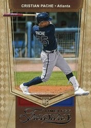 2021 Panini Chronicles Timeless Treasures Cristian Pache #5 card