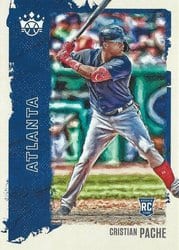 2021 Panini Diamond Kings Base Set Cristian Pache #121 card