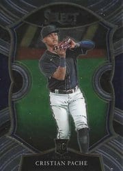2021 Panini Select Base Set Cristian Pache #86 card