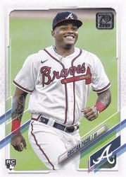 2021 Topps Base Set Cristian Pache #187 card