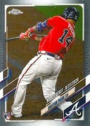 2021 Topps Chrome Update Base Set Cristian Pache #USC51 card