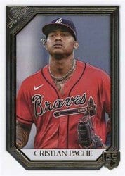 2021 Topps Gallery Base Set Cristian Pache #38 card