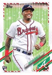 2021 Topps Holiday Base Set Cristian Pache #HW20 card