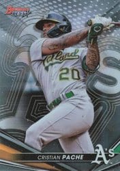 2022 Bowman's Best Base Set Cristian Pache #1 card