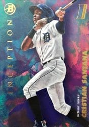 2021 Bowman Inception Base Set Cristian Santana #52 card