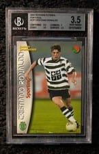 2002 Panini Sports Mega Craques Cristiano Ronaldo #137 card