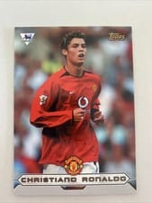 Cristiano Ronaldo 2003 Topps Premier Gold card
