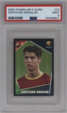 Cristiano Ronaldo 2004 Panini UEFA Euro card