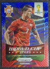 Cristiano Ronaldo 2014 Panini Prizm World Cup Stars card