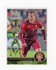 Cristiano Ronaldo 2015 Panini Select Ultimate Team card