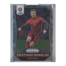 Cristiano Ronaldo 2016 Panini Prizm UEFA card
