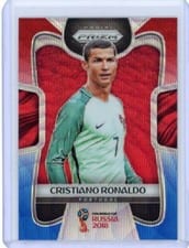 2018 Panini Prizm World Cup Cristiano Ronaldo #154 card