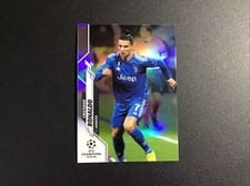 2019 Topps Chrome UEFA Champions League Cristiano Ronaldo #100 card