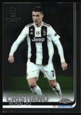 2019 Topps Chrome UEFA Champions League Cristiano Ronaldo #100 card