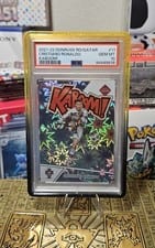 2021 Panini Donruss Road to Qatar Kaboom Cristiano Ronaldo #11 card