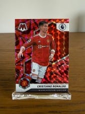 2021 Panini Mosaic Premier League Cristiano Ronaldo #142 card