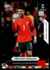 2025 Topps Now Cristiano Ronaldo #7 card