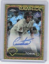2024 Topps Pro Debut Chrome Autographs Cristofer Torin #PDC-192 card