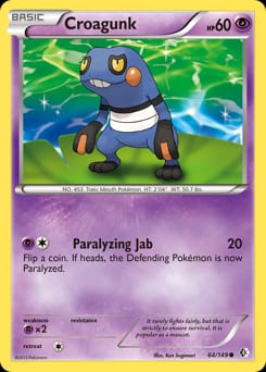 Boundaries Crossed Croagunk #64 card