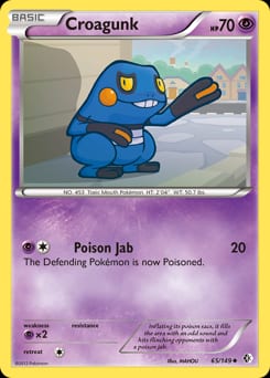 Boundaries Crossed Croagunk #65 card