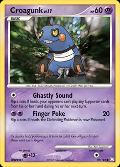Mysterious Treasures Croagunk #78 card