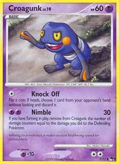 POP Series 9 Croagunk #7 card