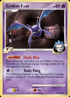 2009 Platinum Crobat G #47 card