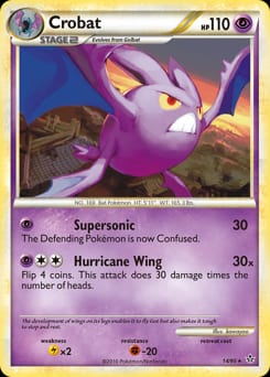 HS—Unleashed Crobat #14 card