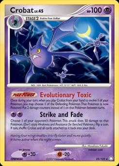 Mysterious Treasures Crobat #23 card