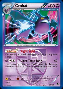 Plasma Storm Crobat #55 card