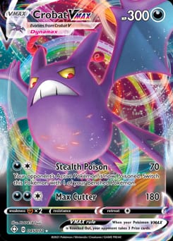 Shining Fates Crobat VMAX #45 card