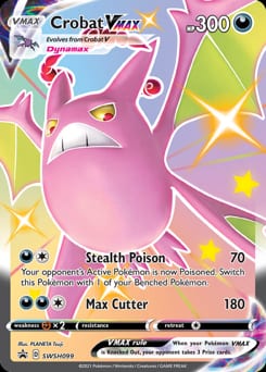 SWSH Black Star Promos Crobat VMAX #SWSH099 card
