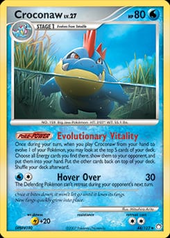 Mysterious Treasures Croconaw #44 card
