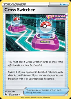 Fusion Strike Cross Switcher #230 card