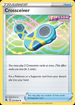 Fusion Strike Crossceiver #231 card