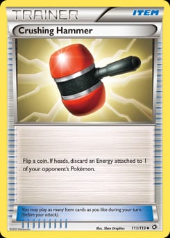 Legendary Treasures Crushing Hammer #111 card