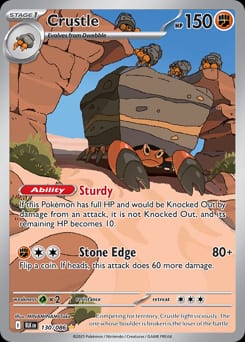 Black Bolt Crustle #130 card