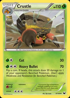 Dark Explorers Crustle #8 card