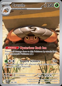 Destined Rivals Crustle #186 card