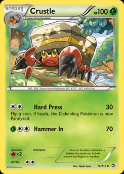 Legendary Treasures Crustle #14 card