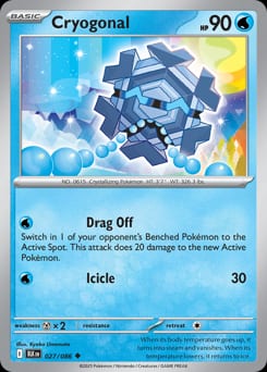 Black Bolt Cryogonal #27 card