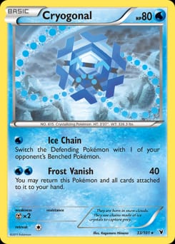 2011 Noble Victories Cryogonal #33 card